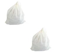 ULTECHNOVO 2piezas Bolsa De Reutilizable Extra Grande para Frutas Cordón para Almacenamiento y Filtrado De Alimentos Práctica y