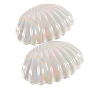 ULTECHNOVO 2piezas Caja De Perlada Caja De Dulces Forma De Contenedor Para Guardar Joyas y Regalos Para Mesa De Dulces Fiestas y