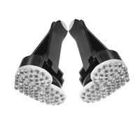 ULTECHNOVO 2piezas Clips Difusores De Forma De Corazón Para Ventilación De Aire Accesorios Creativos Para Automóviles Ambientador Para Salida De Aire Decoración Para Hogar y Oficina