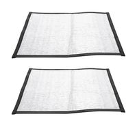 ULTECHNOVO 2piezas Esterilla Aislante para Serpientes y Reptiles Película de Aluminio y Algodón Perla, Manta Térmica para Mantener el Calor Nido de Mascotas