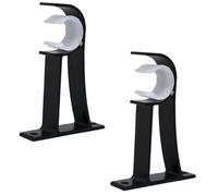ULTECHNOVO 2piezas Soporte de Barra de Cortina para Accesorios de Cortina Marco de Puntal Sola Barra para Decoración de Ventanas Dormitorios
