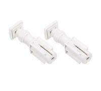 ULTECHNOVO 2piezas Soportes para Persianas Venecianas Sin Taladros De Plástico Código De Instalación De Persianas Fijación Veneciana Resorte para Oficina y Sala De Estar