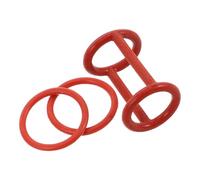 ULTECHNOVO 3 Piezas Anillo Diseño Entrelazado de Sellado de Silicona en Forma de I Que Previene Fugas y Extiende la Vida Útil para Máquina de Helados para Uso Doméstico
