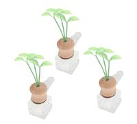 ULTECHNOVO 3 Piezas Vacías Difusor de Aromas Auto Clips de Ventilación Perfumes y Esenciales Accesorios el Interior