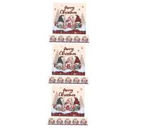 ULTECHNOVO 3 Series Servilletas Toallas Desechables Para Fiestas Decoraciones Navideñas Y Familiar Para Celebraciones Y Reuniones 20 Piezas*3