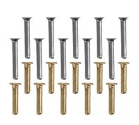 ULTECHNOVO 30 Unidades Perno Tubular para Reparación de Paraguas, Conector | Rib Rivet de 7mm y 9mm, Instalación Sencilla, Uso Exterior y Viaje, para Paraguas Automáticos