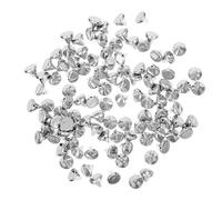 ULTECHNOVO 300 Remaches Cónicos de Ccb para Coser a Mano, Accesorios Decorativos DIY para Pulseras y Prendas de Vestir en Estilo Punk Plata