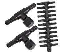 ULTECHNOVO 30piezas Válvula Reguladora De Aire para Acuario Válvulas De Control para Bomba De Aire para Peceras Accesorios para Acuarios Reemplazables para Peceras