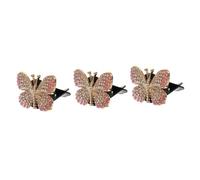 ULTECHNOVO 3piezas Clip De Aromaterapia Forma De Para Ventilación De Automóvil Accesorio Decorativo Para Mujeres Difusor De Perfume Elementos Brillantes Compatible Almohadillas De Fragancia