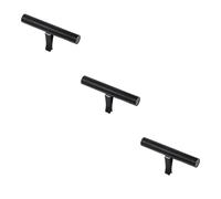 ULTECHNOVO 3piezas Difusor De Aromas Para Coche Difusor De Aceites Esenciales Con Clip Para Ventilación Ambientador De Aire Elegante y Duradero Incluye Varilla De Repuesto Color Negro