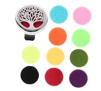 ULTECHNOVO 3piezas Difusor De Para Auto Clip De Ventilación Con Recargas Ambientador Elegante De Diseño De Sauce Para Oficina y Hogar