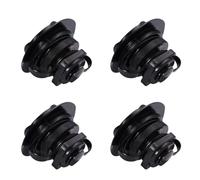 ULTECHNOVO 4 Piezas Adaptador Anti-Fugas de Válvula de Boston de PVC Duradero, Compatible Bomba de Aire Portátil para Kayak y Canoa para Botes Inflables