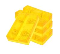 ULTECHNOVO 4 Piezas Almohadilla de Goma para Elevadores Pad de Soporte Antideslizante Compatible con Múltiples de Elevadores Resistente y Duradera para Garajes y