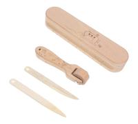 ULTECHNOVO 4 piezas Clapper de Sastre de Madera de Haya Profesional Herramienta de Prensado para Aplanar Costuras Diseño Ergonómico para Quilting y Costura Accesorio para Eliminar Arrugas y