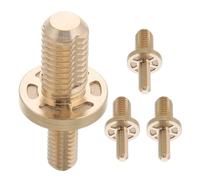 ULTECHNOVO 4 Piezas de Tornillos de Unión de Latón para Extensión de Taco de Billar 1/2 Pulgada Conectores de Ensamblaje Precisos para Mantenimiento y Modificación en Sala de Juegos de