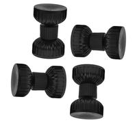 ULTECHNOVO 4 Piezas Fijador de Dispositivo Anticaída Parachoques de Cama Soporte de Cama Accesorio para Topes para Postes de Kit de Refuerzo de Estabilizador de Topes para Cabecero