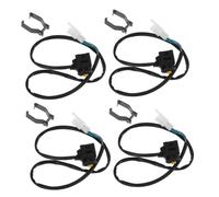 ULTECHNOVO 4 Piezas Kit Bobina de Encendido de Alta Presión para Motocicleta Mini con Interruptor de Manillar Compatible con Motos de Cross Atv Scooters y Miniciclos Sistema Completo para y