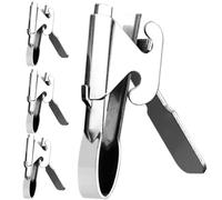 ULTECHNOVO 4 piezas Pinzas Peladoras Multipropósito de Acero Inoxidable para Melón y Piñones de Unidades Herramienta para Abrir Cáscaras de Semillas y Secos Cocina Familiar