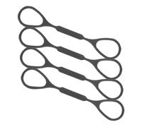 ULTECHNOVO 4 piezas Unidades de Anillos Tope Deslizante de Silicona para Trompeta Accesorio de Recambio Flexible y Fácil de Usar Compatibles con Tubos de Cambio Estándar