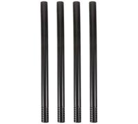ULTECHNOVO 4 Piezas Varilla para Accesorios de Escoba de Bruja Negra de Plástico Diseño de Rosca Resistente al Óxido para Fiestas y Cosplay