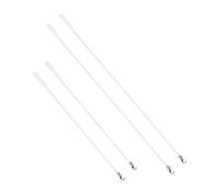 ULTECHNOVO 4 Piezas Varillas de Ajuste para Verticales de Fibra de Vidrio con Gancho de Aleación para Ventanas y Puertas Accesorios DIY para Control de Luz