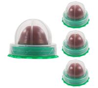 ULTECHNOVO 4 Piruletas para Gatos Hierba Gatera, Vitaminas y Cubierta Transparente, Bocadillo Saludable para Gatitos Que Favorece la Digestión y Estimula el Ganas de Comer