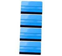 ULTECHNOVO 4 Uds Herramienta De Película De Coche Raspador De Película Automática Escurridor De Vinilo Raspador De Película De Coche Escobilla De Goma Pequeña Herramienta Raspadora De Vinilo