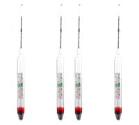 ULTECHNOVO 4 unids exacto pescado sal medidor tanque salinidad agua areómetro flotante vidrio hidrómetro salinímetro