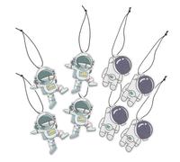 ULTECHNOVO 40piezas De Coche Forma De Astronauta Accesorios De Aire Fresco Para Interior De Vehículos Encantadores Para Relajar y Purificar El Aire El Automóvil