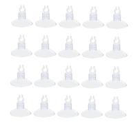 ULTECHNOVO 40piezas Ventosa para Tubo De Oxígeno De Pecera Clip De Fijación De para Aireador Bomba De Aireador Ventosas De Oxígeno para Acuario