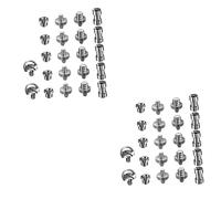 ULTECHNOVO 44piezas Adaptador De Tornillo De Montaje para Cámara Set De Compatible Trípodes y Monopie Fabricado Duradero Fácil De Usar y Transportar