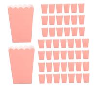ULTECHNOVO 48piezas Cajas para Palomitas de Maíz Recipientes Desechables Estilo Vintage para Fiestas de Cine Aperitivos y Eventos de Carnival Contenedores Individuales para Guardar
