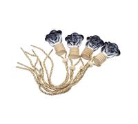 ULTECHNOVO 4piezas Ambientador Coche Rituals Botella Perfume Colgante Diseño Simple y Bonito