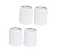 ULTECHNOVO 4piezas Cubos De Flores Redondos Cajas Cilíndricas Para Regalos Florero De Cartón