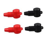 ULTECHNOVO 4piezas Protectora Batería Para Automóvil Tapa De Terminal De Batería Tapa De De Rv Material Pvc Reemplazo De De Para Exteriores y Protección De Bornes