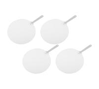ULTECHNOVO 4piezas Ventilador De Transferencia De Calor Abanico De Sublimación Diy Abanico De Mano Para Manualidades De Iglesia Suministros De Fiesta De Graduación Unidades