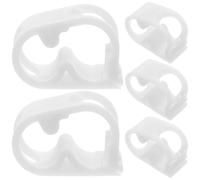 ULTECHNOVO 5 Piezas Abrazaderas Ajustables para Tubos de Laboratorio - Control Flujo y Cierre para Mangueras Flexibles Compatibles con Experimentos Químicos y Sifón