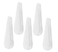 ULTECHNOVO 5 Piezas Caja De Almacenaje Contenedor De Viaje De Pasta De Dientes Titular De Los Dientes Portadientes Porta Palillos para Monedero Soporte De Diente De Bebé Transparente Páginas