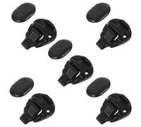 ULTECHNOVO 5 Piezas de Pestillos de Bloqueo para Ventana Corredera de Coche, Cierre a Presión para Puerta Trasera y Cabina, Accesorios Resistentes para Excavadoras y Grúas