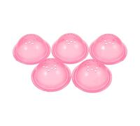 ULTECHNOVO 5 Tapones de Tubo para Hámster de Plástico Rosa, Fáciles de Instalar, para Túneles Exteriores y Jaulas, Promueven Hábitos Saludables en Mascotas Pequeñas