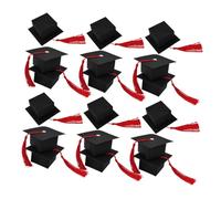 ULTECHNOVO 50 Cajas De Dulces Para Centros De Mesa De Graduación Decoraciones De Graduación Al Por Mayor Recuerdos De Graduación De 2025 Para Invitados Cajas De De Hilo De Algodón