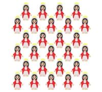 ULTECHNOVO 50 Figuras Miniatura Virgen María de PVC Rojo Adorno Religioso para Escritorio Decoración Católica para Hogar y Escuela Dominical Estatua Bíblica Pequeña para Fiesta Religiosa