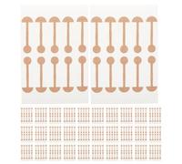 ULTECHNOVO 50 Parches Autoadhesivos para Moldear Nariz Tiras Nasales Elásticas Transpirables para Remodelar y Reducir Aletas Nasales Instrumento de Belleza Nasal Cómodo para Uso Diario