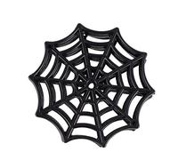 ULTECHNOVO 50 Piezas Accesorios de Telaraña de Plástico para Halloween Decoración para Fiestas Temáticas para Espeluznantes Interiores y Exteriores