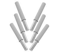 ULTECHNOVO 6 Piezas Amortiguador de Cierre para Cubos de Basura Adaptador para Puertas de Mueble con Mecanismo Silencioso de Pistón Reductor de Ruido para Cocina y Oficina