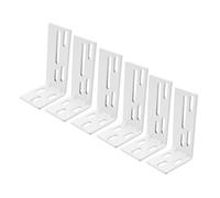 ULTECHNOVO 6 Piezas Código De Montaje De Rieles para Cortinas Eléctricas De Fijación para Cortinas Metálicas Hogar Adecuado para Bricolaje La Instalación De Rieles