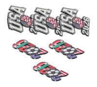 ULTECHNOVO 6 Piezas Pin y Copa Internacional 2026 de Aleación Accesorio Versátil Souvenir para Fiestas y Decoraciones Deportivas