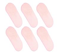 ULTECHNOVO 6 Piezas Toallas Limpiadoras Faciales Reutilizables de Coral para Mujeres, Paño de Viaje Portátil que Elimina Suciedad y Aceite, Adecuado para Limpiar Manos y Rostro