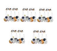 ULTECHNOVO 60piezas Colgantes De Astronautas Para Espejo Retrovisor De Coche Accesorios Decorativos De Aire Fresco Para Automóvil Oficina y Hogar