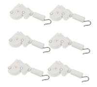 ULTECHNOVO 6Piezas Control De Persiana Inclinada Repuesto para Mecanismo De Horizontal Accesorios para Simple y Color